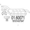 MTS 01.60071 End Silencer